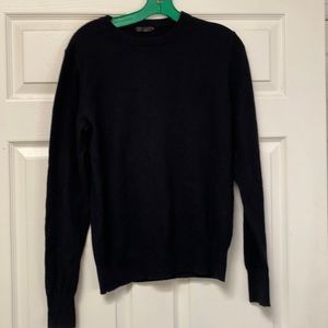 Black crew neck cashmere sweater Men’s S